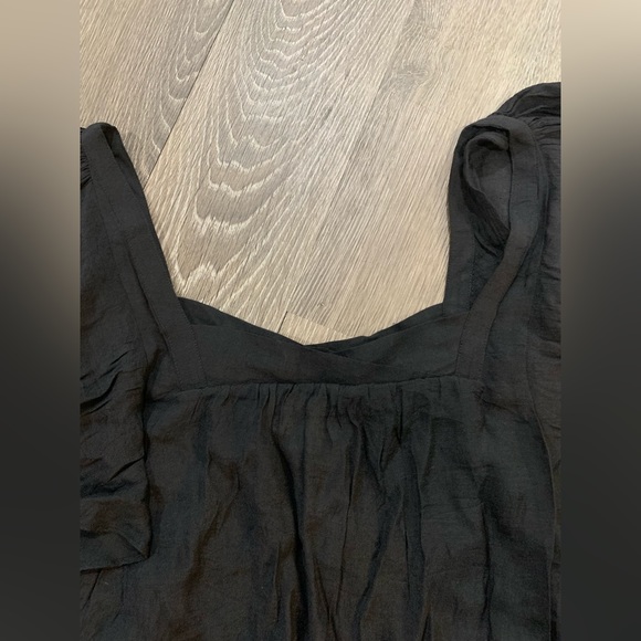 Mauve Ruffle Blouse Size Large - Picture 2 of 3